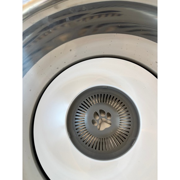 6.5L Stainless Steel Dog Water Bowl Slow Feeder Anti Spill Pet Water Fountain - Picture 4 of 8